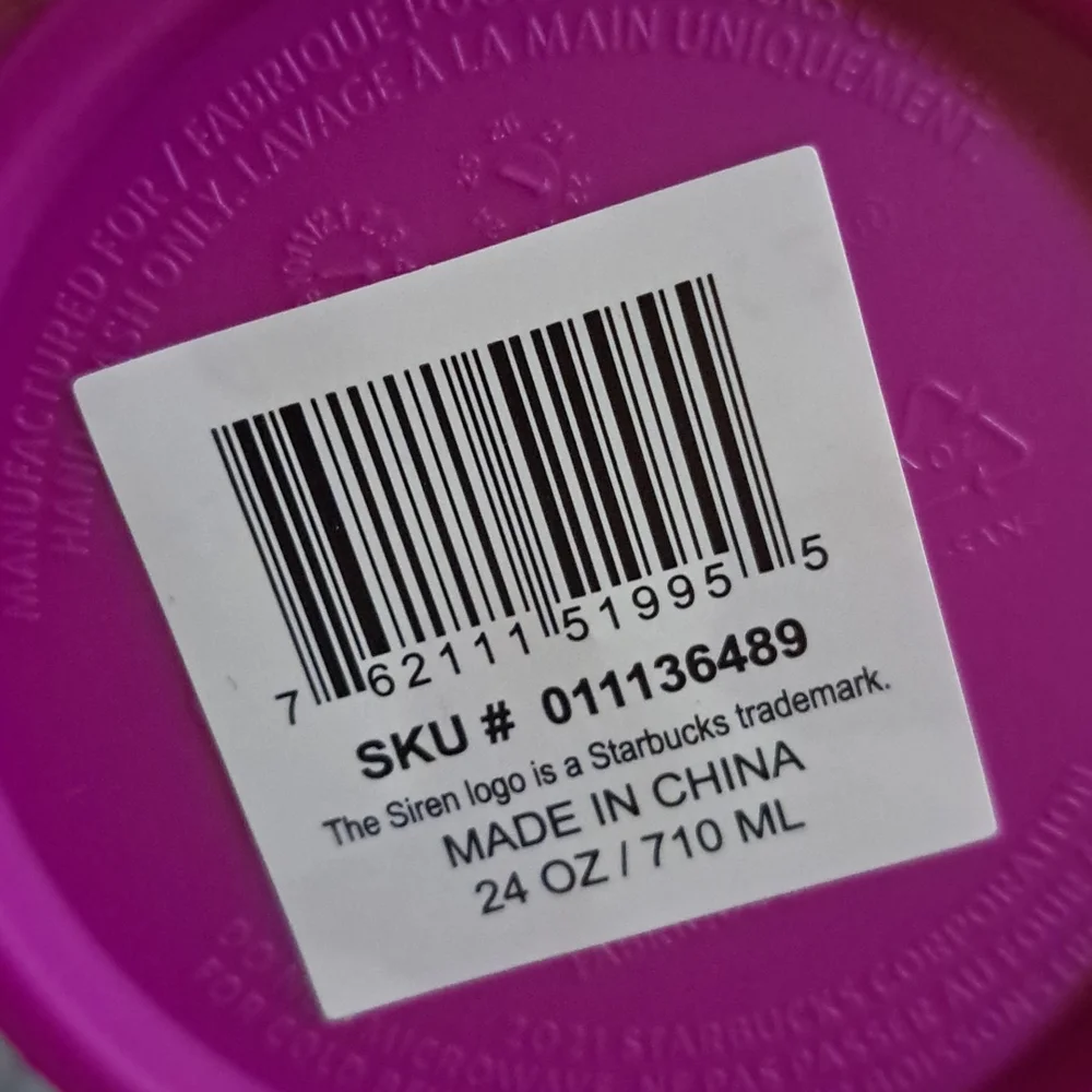 Starbucks purple violet studded - Picture 2 of 8